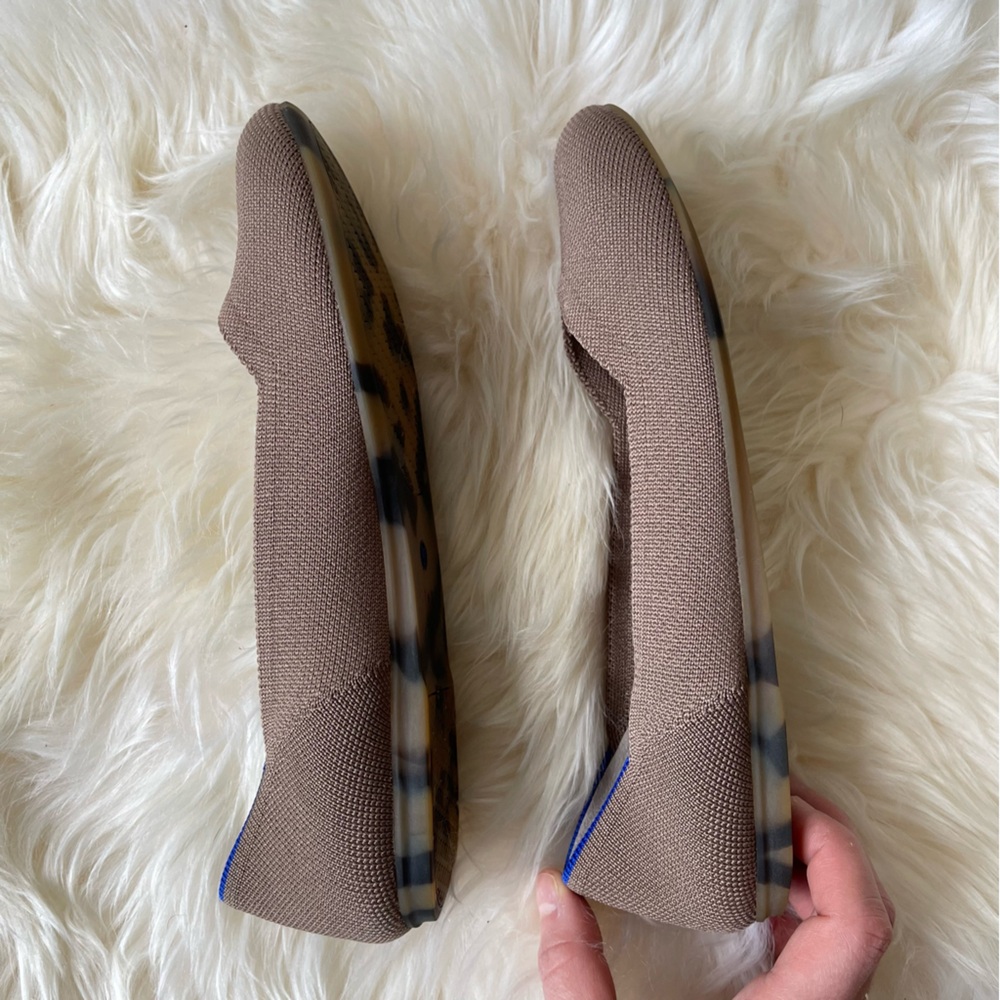 Rothy's The Flat Portobello Brown Women’s Flats Size 7.5 - Picture 7 of 9